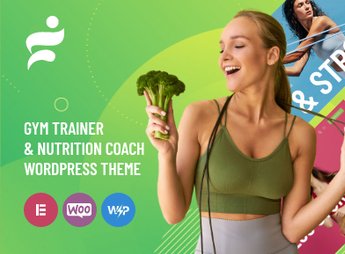 Glare – Dietitian & Health Fitness Coach WordPress Theme