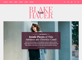 Blake von Hauer – Editorial Fashion Magazine Theme