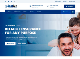 Instive – Insurance WordPress Theme