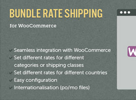 Bundle Rate Shipping for WooCommerce