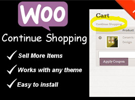 Continue Shopping Link – WooCommerce
