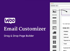 Woo Email Customizer with Drag and Drop Email Builder