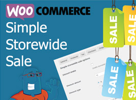 Simple Storewide Sale – WooCommerce