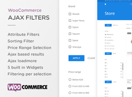 WooCommerce Ajax Product Filters