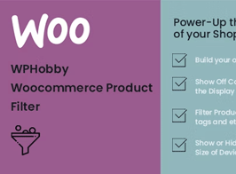 WPHobby WooCommerce Product Filter