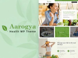 Aarogya – Nutrition & Dietitian WordPress Theme - Imagen 1