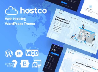 Hostco – Hosting Service WordPress Theme – Top Funnel Shop de Marketing ...