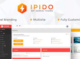 IPIDO – White label WordPress Admin Theme - Imagen 1