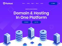 Piohost – Domain and Web Hosting WordPress Theme