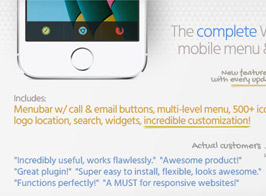 Touchy – WordPress Mobile Menu Plugin – Top Funnel Shop de Marketing ...