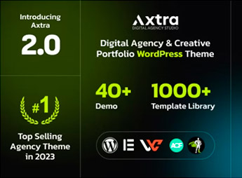 Axtra | Digital Agency Creative Portfolio Theme