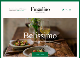 Fragolino – an Exquisite Cafe & Restaurant WordPress Theme