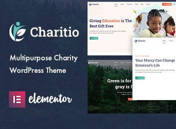 Charitio – Multipurpose Charity WordPress Theme - Imagen 1