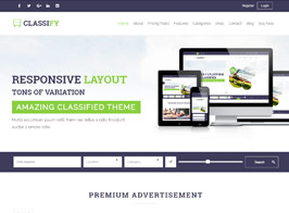 classify Classify – Classified Ads WordPress Theme - Imagen 1